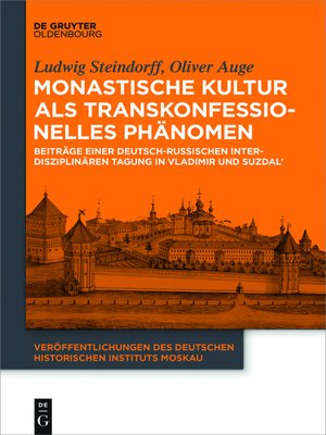 cover image of Monastische Kultur als transkonfessionelles Phänomen